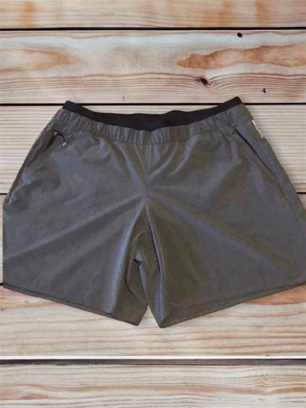 Men's REI gray athletic shorts. Size XL